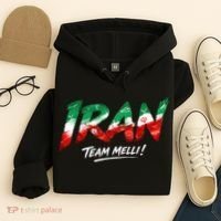Iran Team Melli Soccer Fan Apparel Hoodie thumb 4