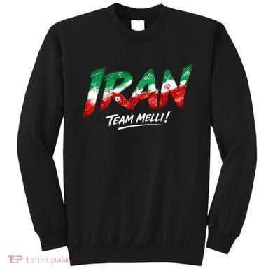 Iran Team Melli Soccer Fan Apparel Sweatshirt