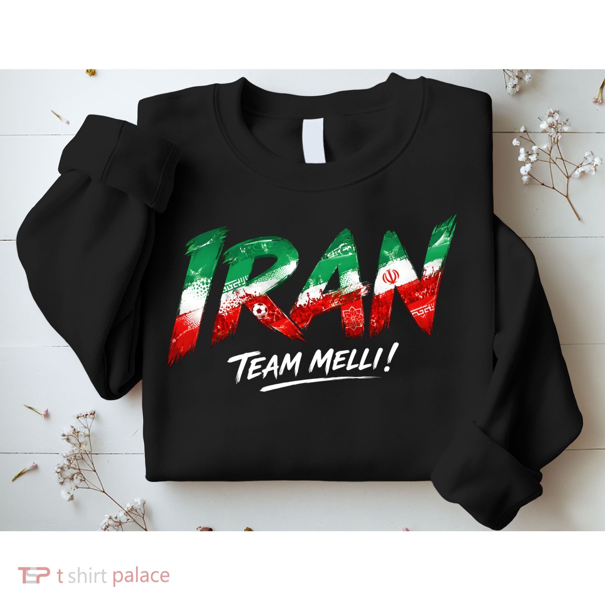 Iran Team Melli Soccer Fan Apparel Sweatshirt