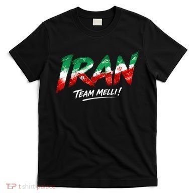 Iran Team Melli Soccer Fan Apparel T-Shirt