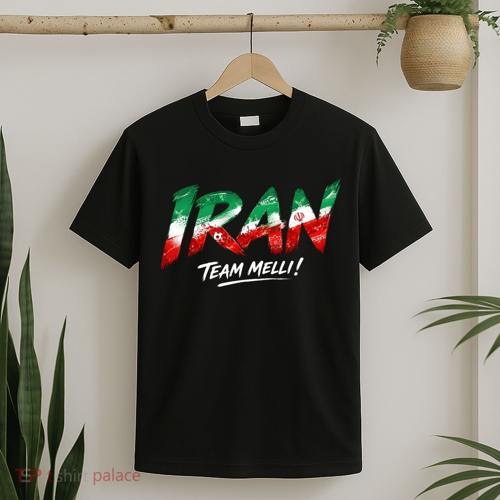 Iran Team Melli Soccer Fan Apparel T-Shirt