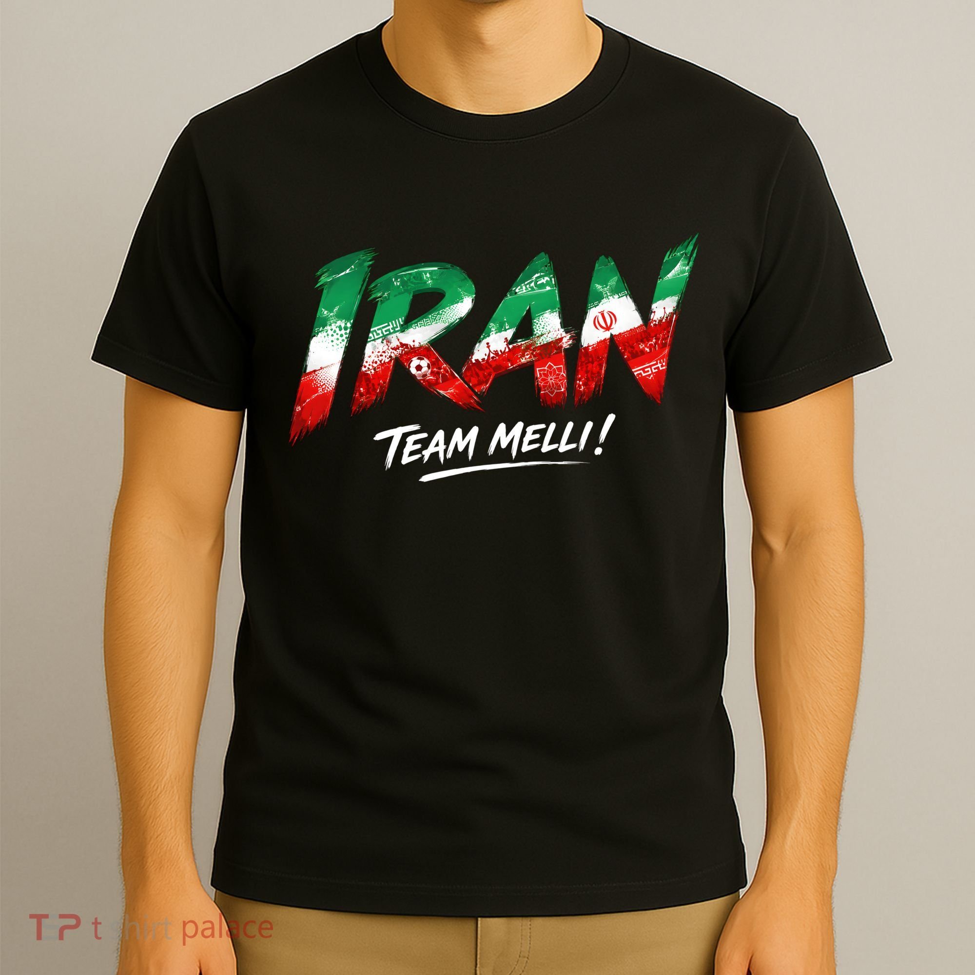 Iran Team Melli Soccer Fan Apparel T-Shirt