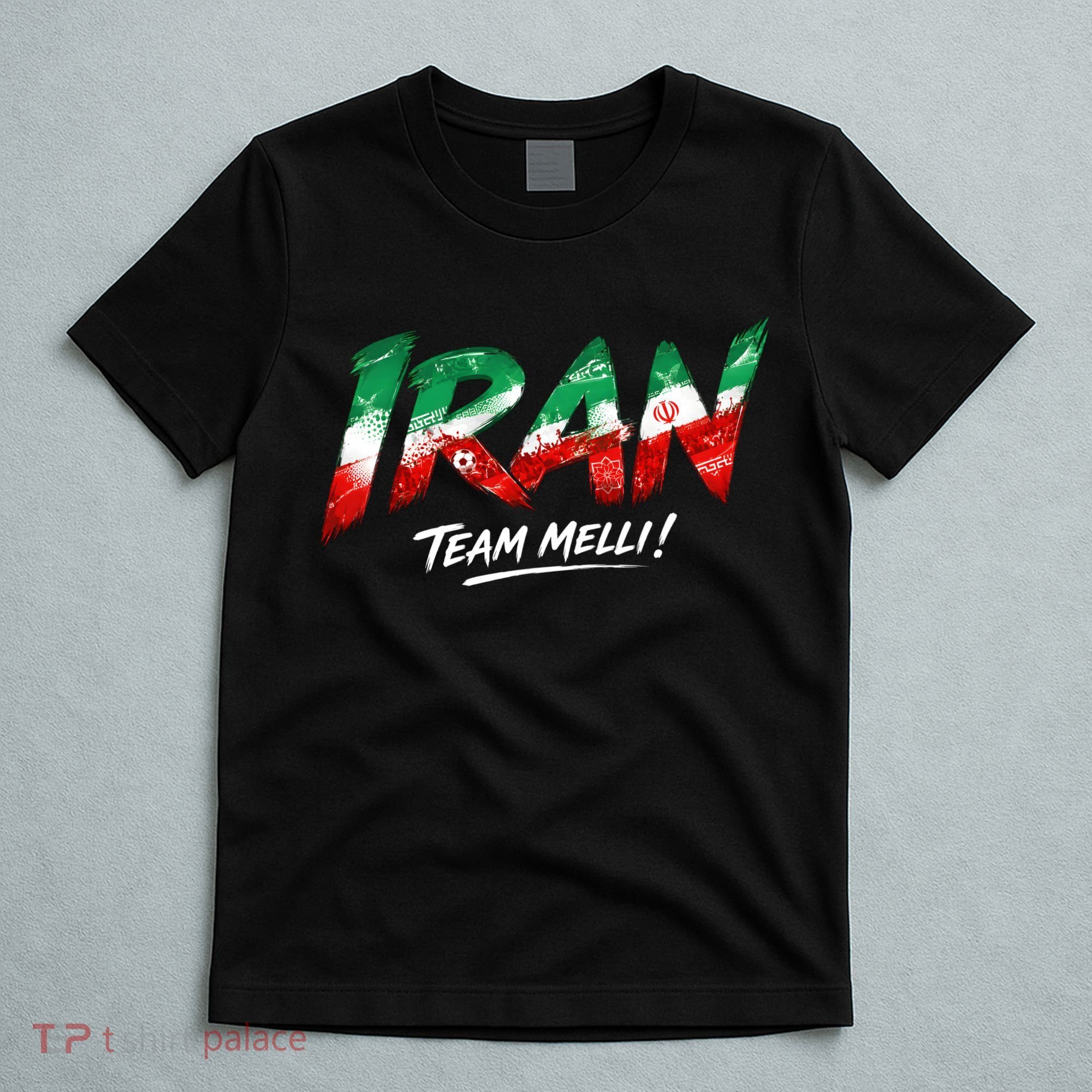 Iran Team Melli Soccer Fan Apparel T-Shirt