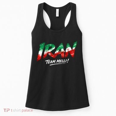 Iran Team Melli Soccer Fan Apparel Women's Tank Top
