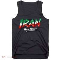 Iran Team Melli Soccer Fan Apparel Tank Top thumb 0