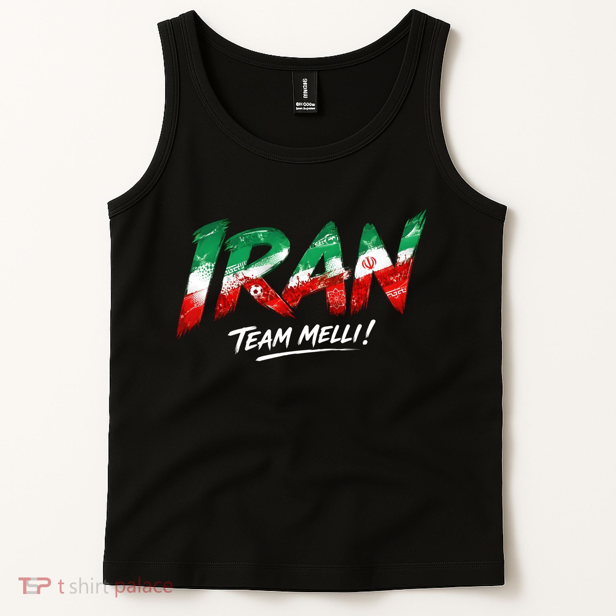 Iran Team Melli Soccer Fan Apparel Tank Top