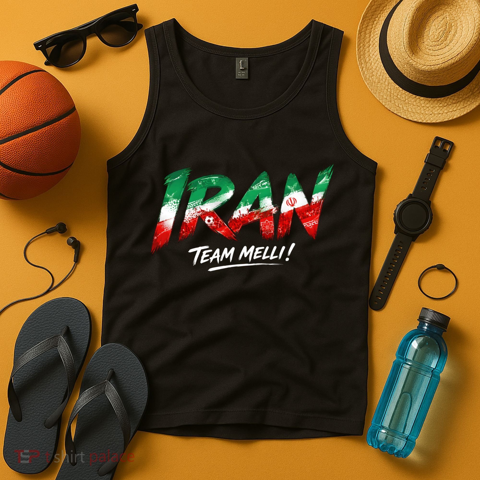 Iran Team Melli Soccer Fan Apparel Tank Top