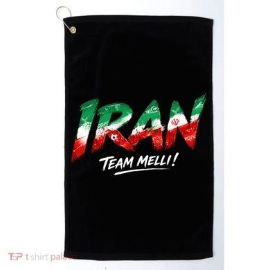 Iran Team Melli Soccer Fan Apparel Golf Towel