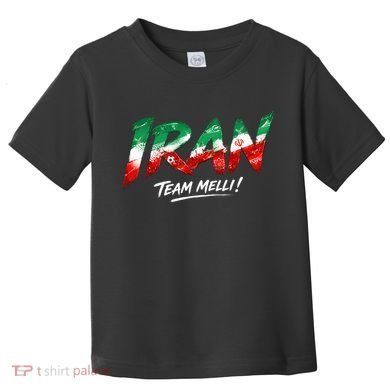 Iran Team Melli Soccer Fan Apparel Toddler T-Shirt