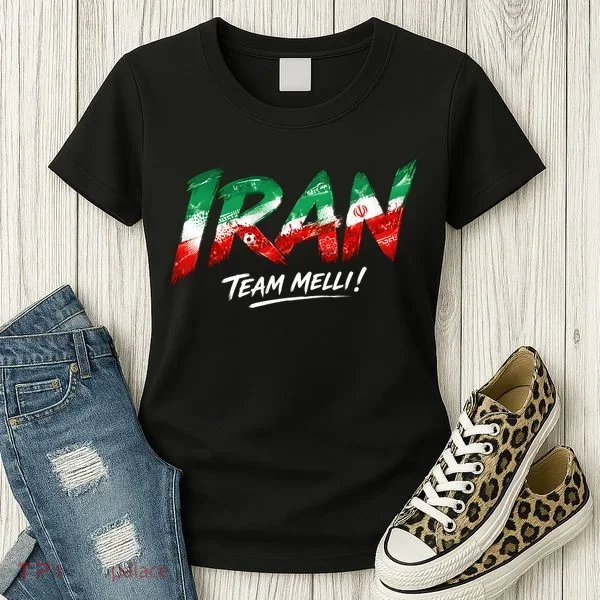 Iran Team Melli Soccer Fan Apparel Women's T-Shirt