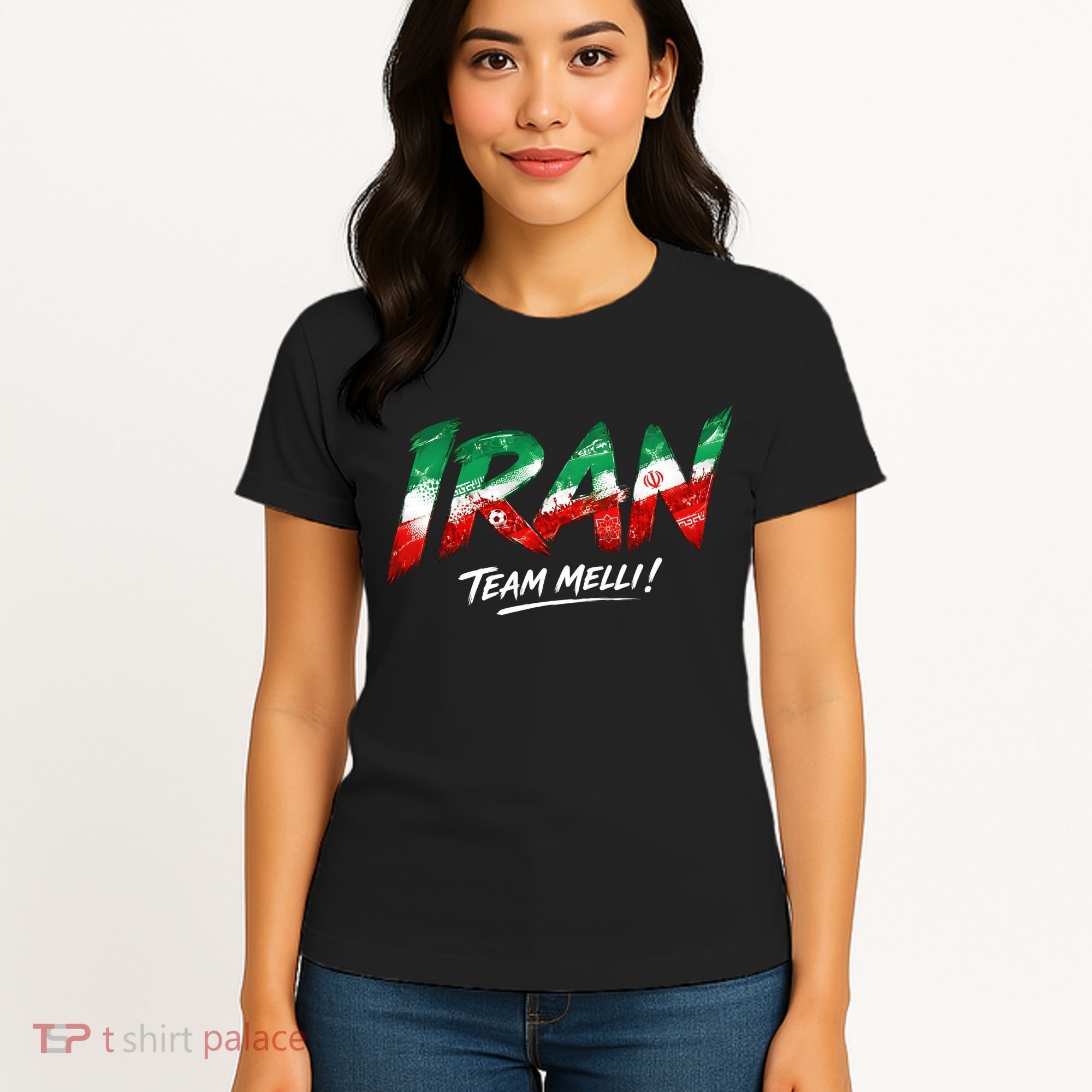 Iran Team Melli Soccer Fan Apparel Women's T-Shirt