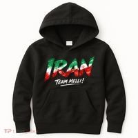 Iran Team Melli Soccer Fan Apparel Kids Hoodie thumb 0