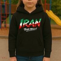 Iran Team Melli Soccer Fan Apparel Kids Hoodie thumb 3