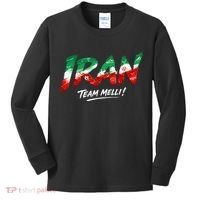 Iran Team Melli Soccer Fan Apparel Kids Long Sleeve Shirt thumb 0