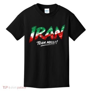 Iran Team Melli Soccer Fan Apparel Kids T-Shirt