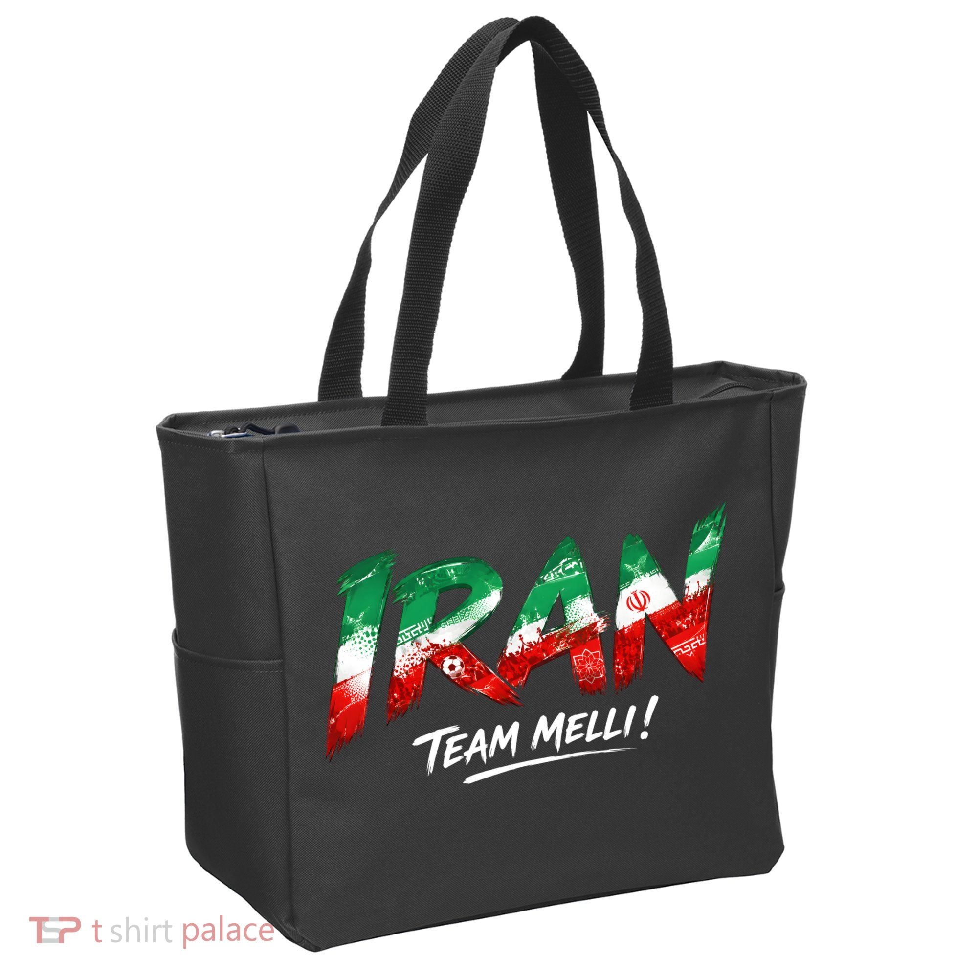 Iran Team Melli Soccer Fan Apparel Tote Bag