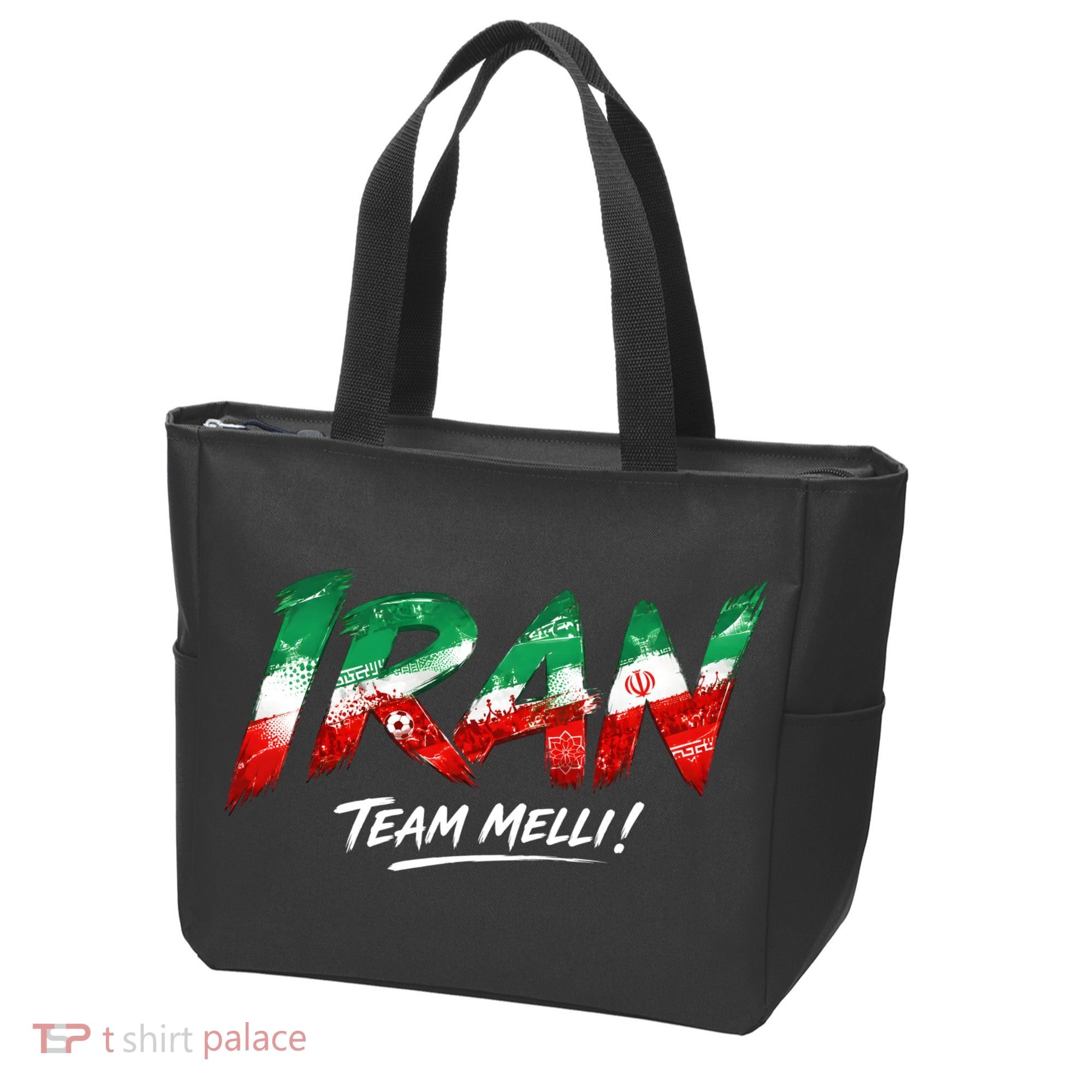 Iran Team Melli Soccer Fan Apparel Tote Bag