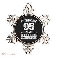 It Took Me 95 Years Masterpiece 95th Birthday 95 Years Old Ornament thumb 0