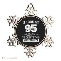It Took Me 95 Years Masterpiece 95th Birthday 95 Years Old Ornament thumb 0