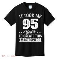It Took Me 95 Years Masterpiece 95th Birthday 95 Years Old Kids T-Shirt thumb 0