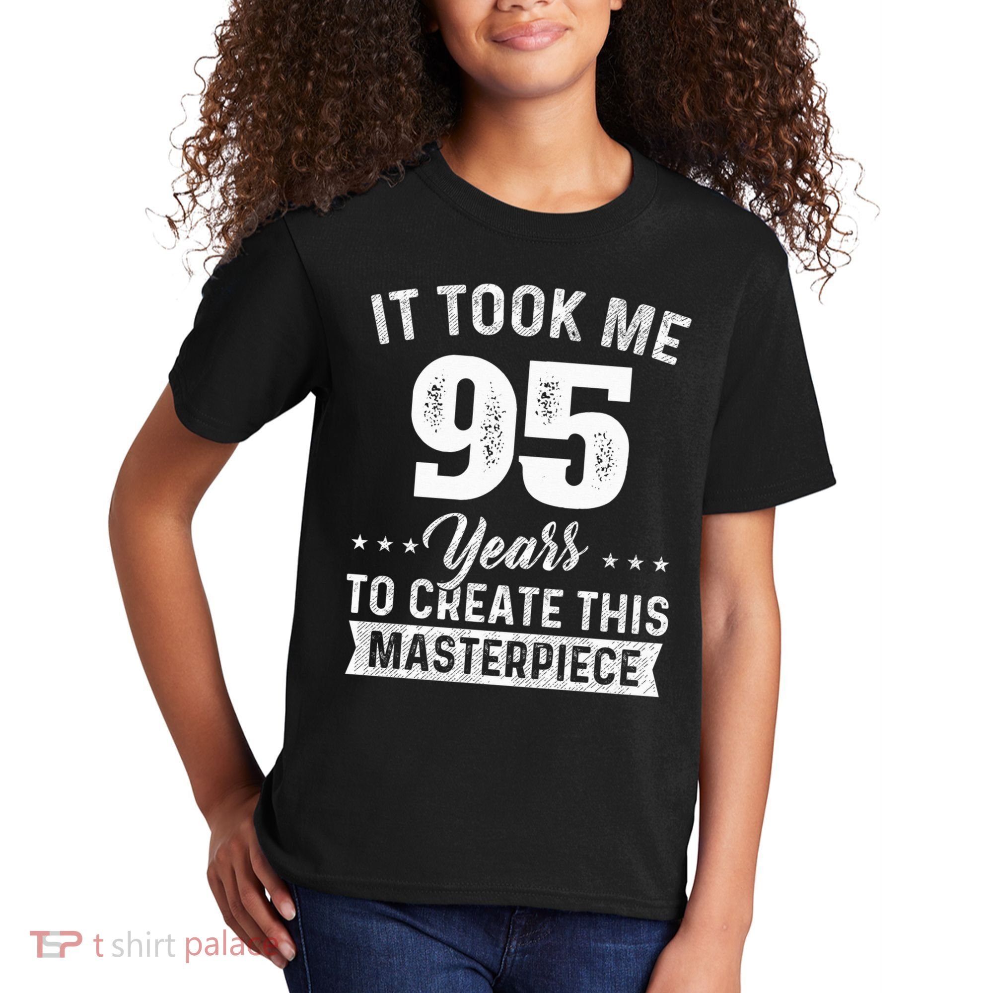 It Took Me 95 Years Masterpiece 95th Birthday 95 Years Old Kids T-Shirt