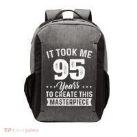 It Took Me 95 Years Masterpiece 95th Birthday 95 Years Old Vector Backpack thumb 0