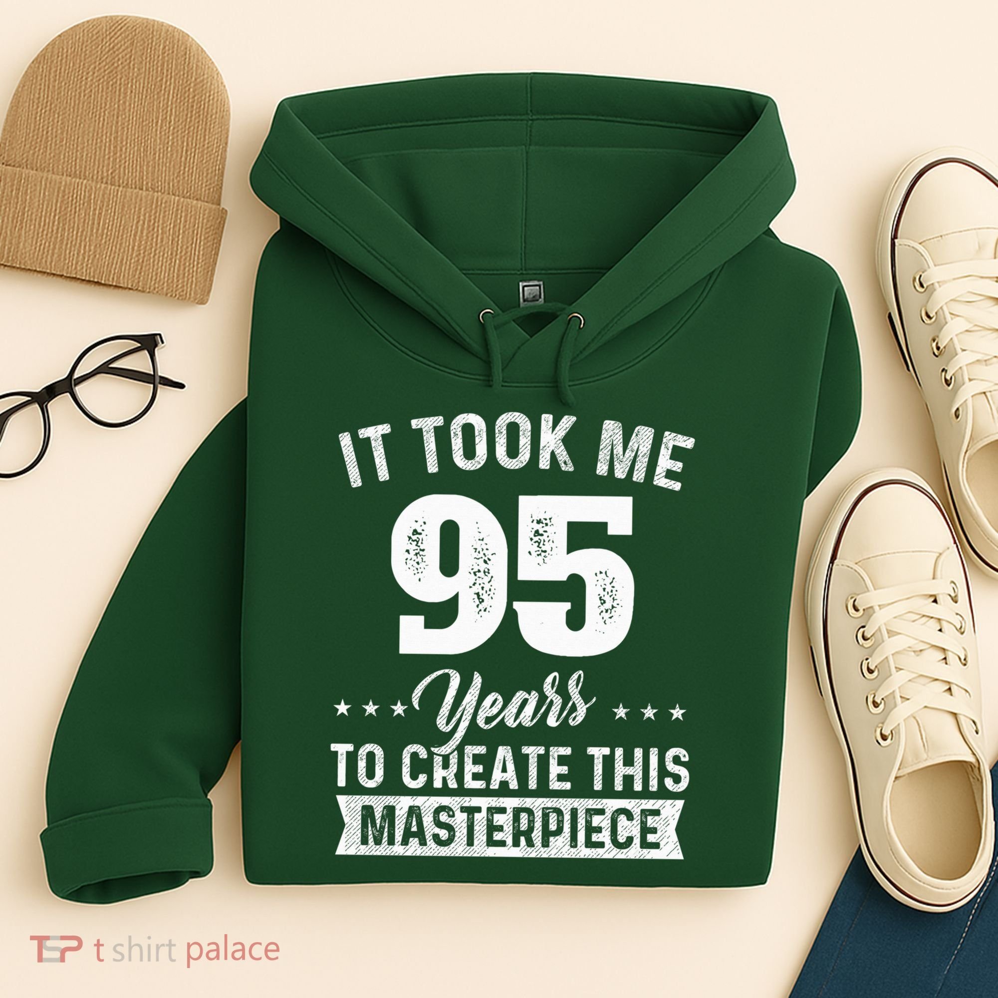 It Took Me 95 Years Masterpiece 95th Birthday 95 Years Old Hoodie
