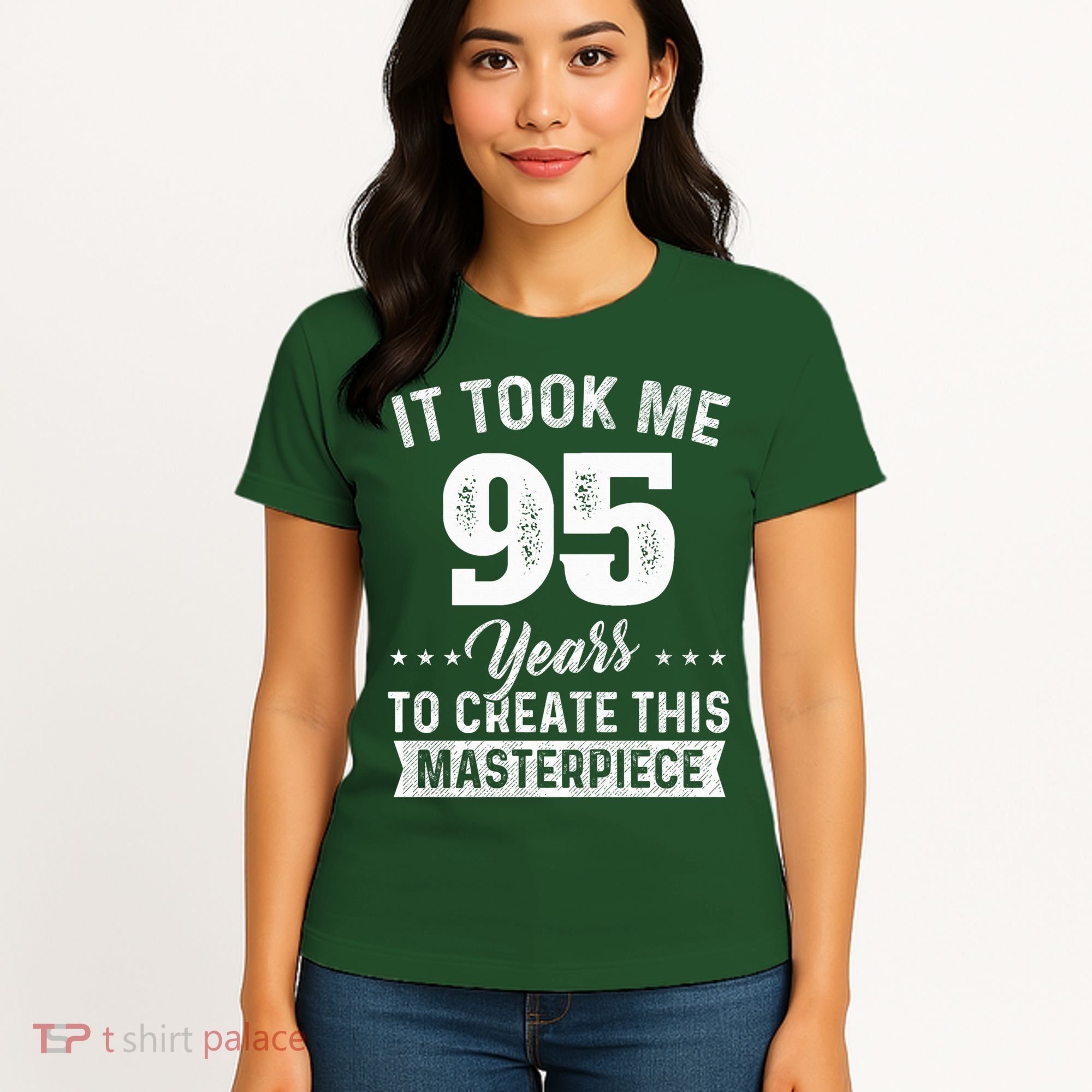 It Took Me 95 Years Masterpiece 95th Birthday 95 Years Old Women's T-Shirt