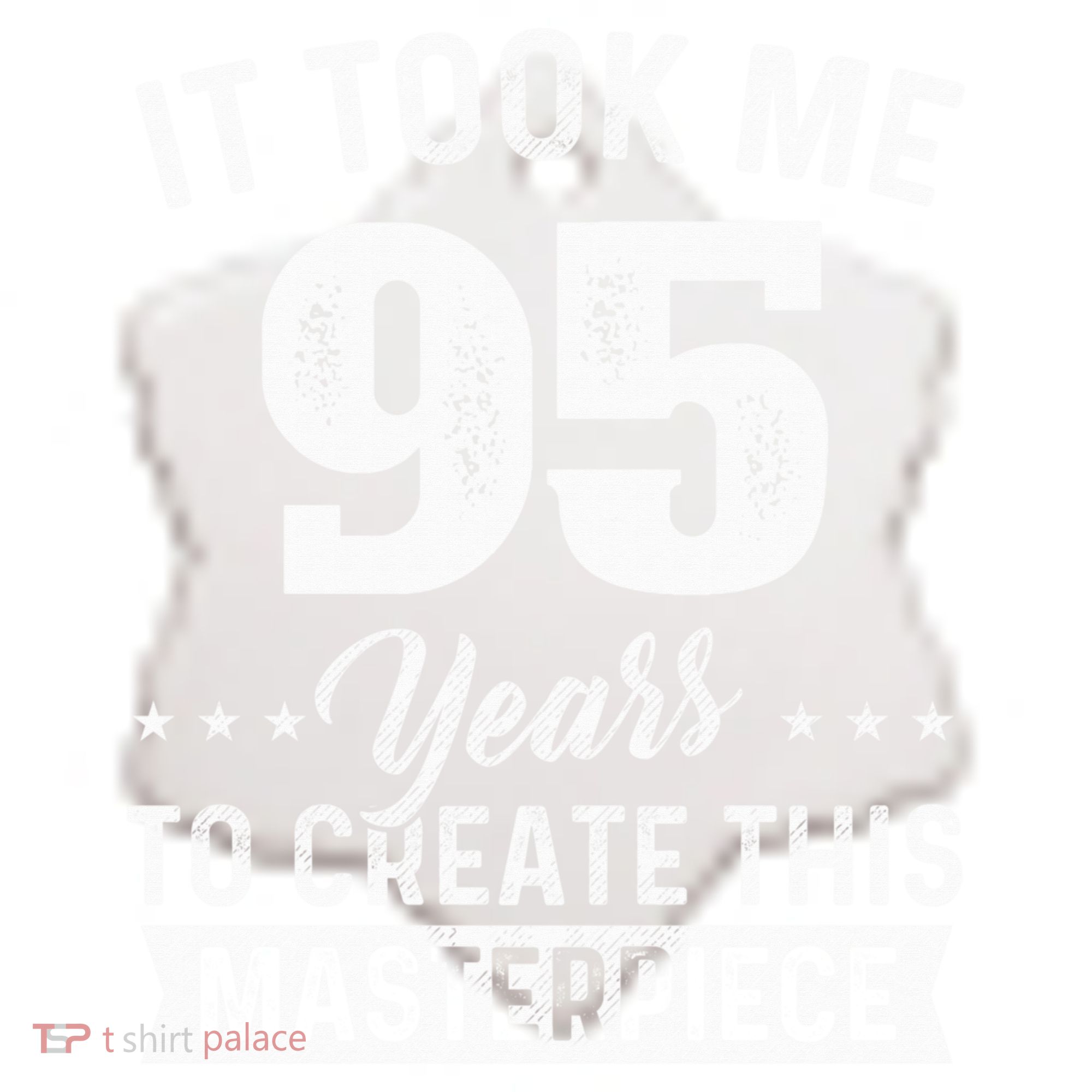 It Took Me 95 Years Masterpiece 95th Birthday 95 Years Old Ceramic Ornament