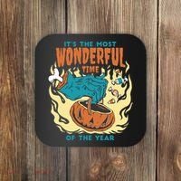 It's The Most Wonderful Time Of The Year Halloween Coaster thumb 0
