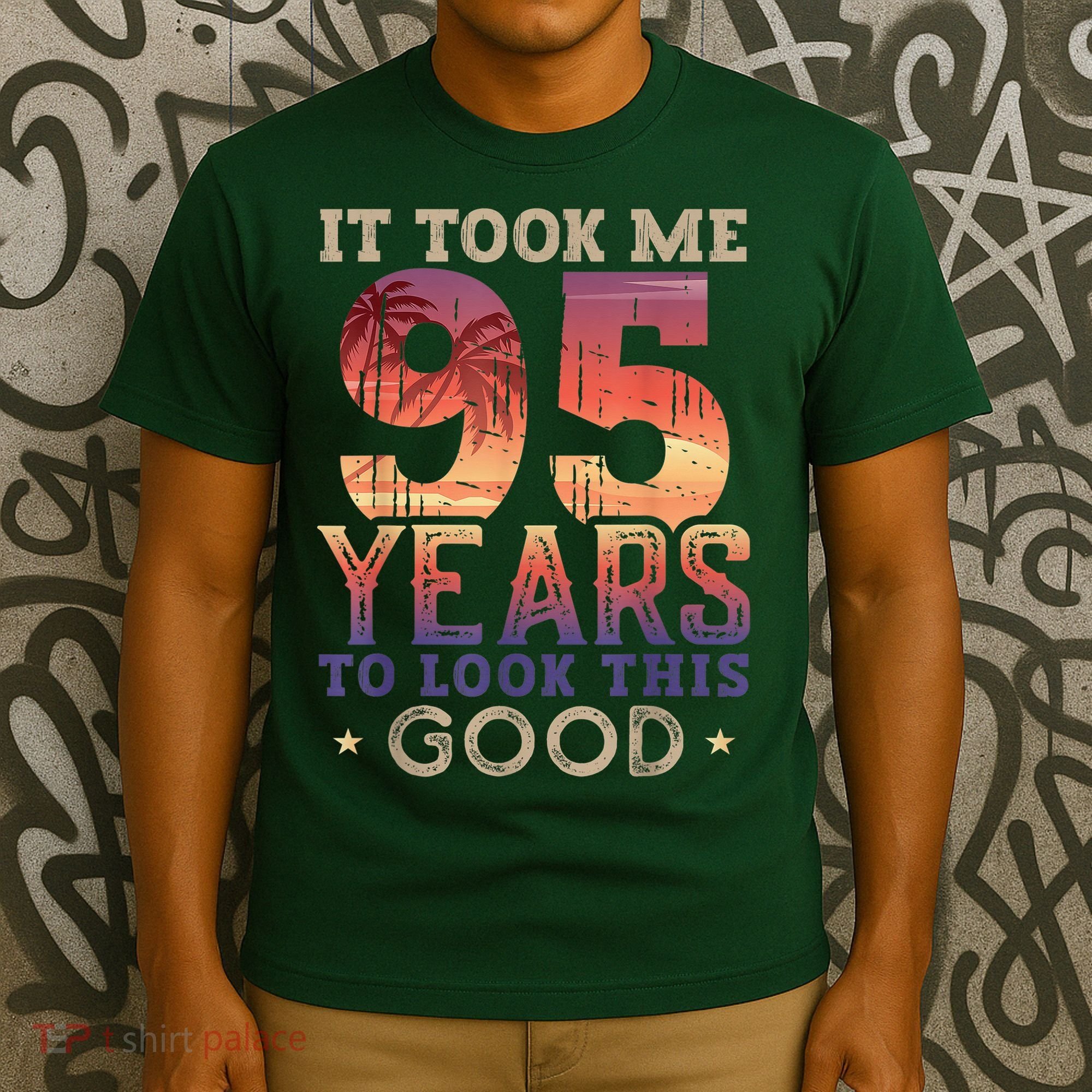 It Took Me 95 Years Old To Look This Good 1927 95th Birthday T-Shirt