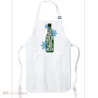 It's The Most Wonderful Time For Beer Funny Christmas Apron thumb 0