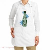 It's The Most Wonderful Time For Beer Funny Christmas Apron thumb 2