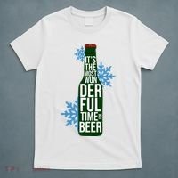 It's The Most Wonderful Time For Beer Funny Christmas T-Shirt thumb 5