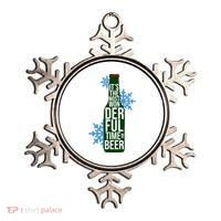 It's The Most Wonderful Time For Beer Funny Christmas Ornament thumb 0