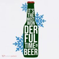 It's The Most Wonderful Time For Beer Funny Christmas Women's Tank Top thumb 5