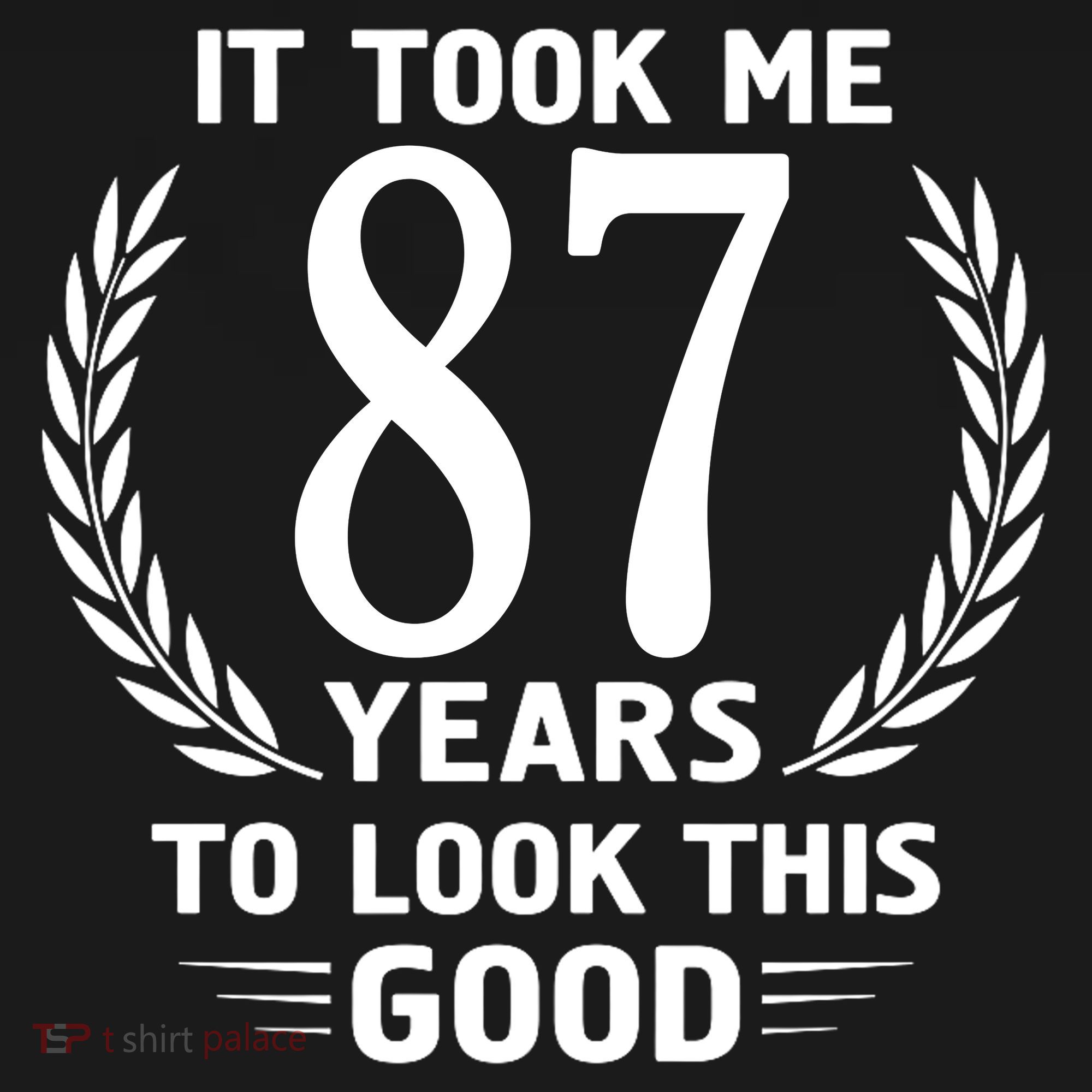 It Took Me 87 Years To Look This Good 87th Birthday Apron