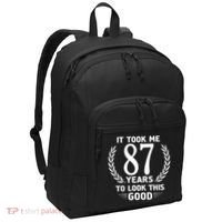 It Took Me 87 Years To Look This Good 87th Birthday Port Authority Basic Backpack thumb 0