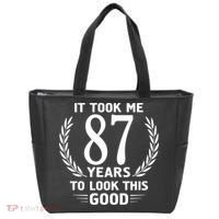 It Took Me 87 Years To Look This Good 87th Birthday Tote Bag thumb 0