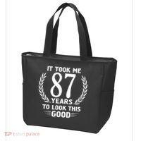 It Took Me 87 Years To Look This Good 87th Birthday Tote Bag thumb 3