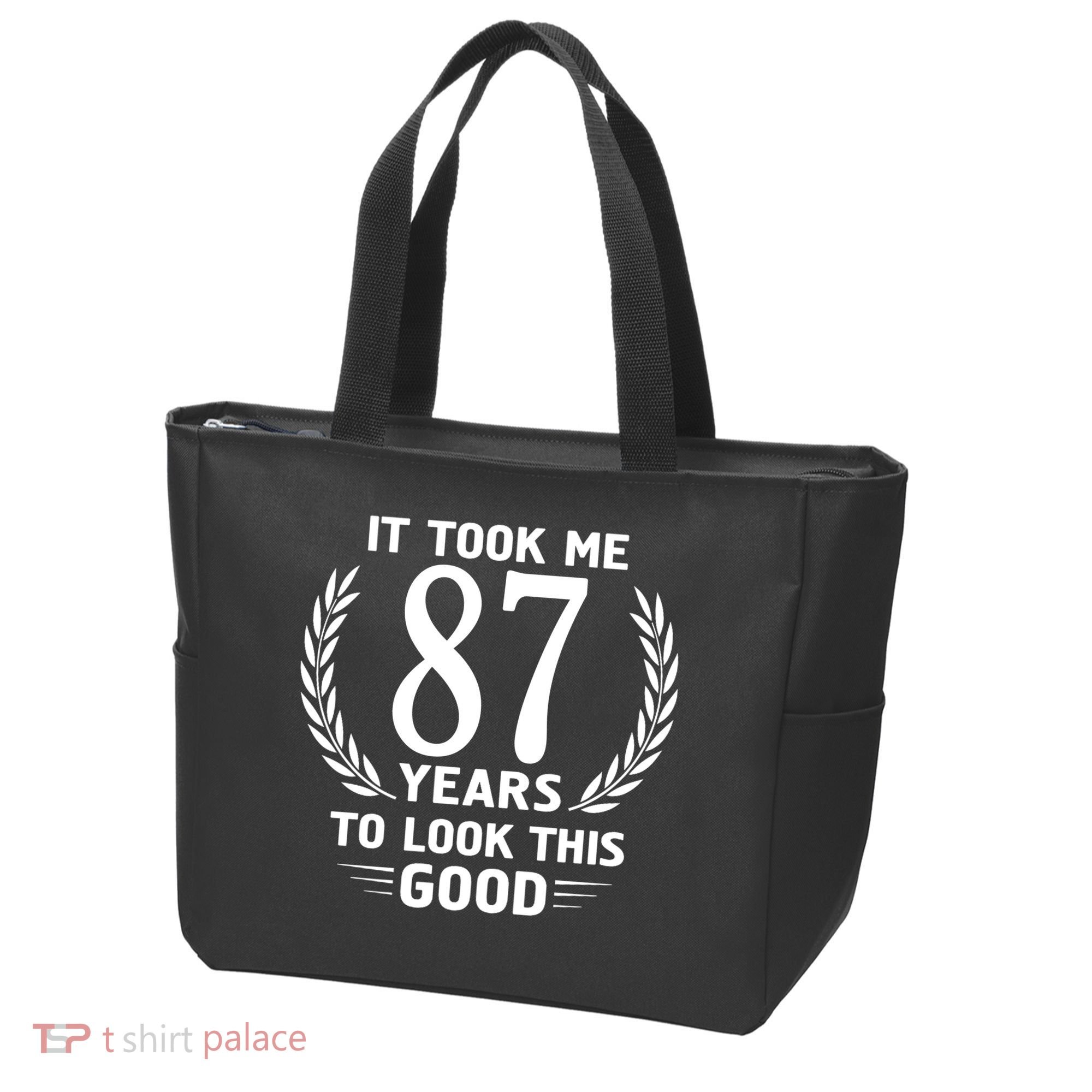 It Took Me 87 Years To Look This Good 87th Birthday Tote Bag