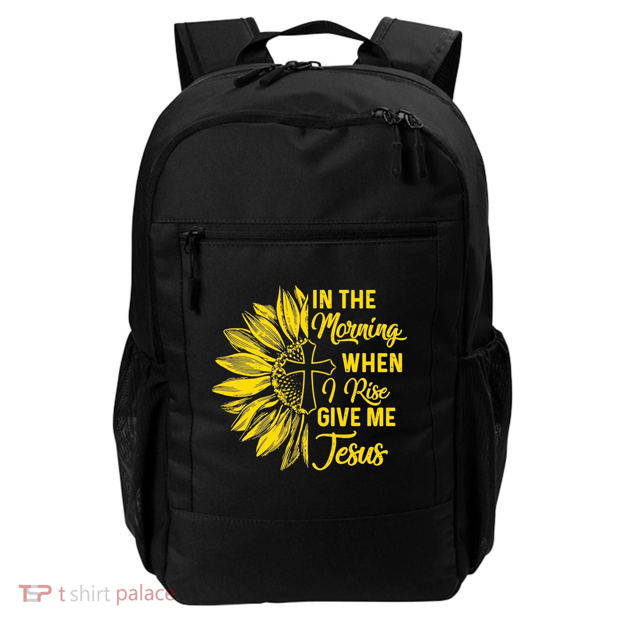 In The Morning When I Rise Give Me Jesus Backpack