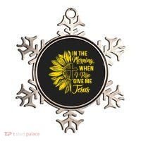 In The Morning When I Rise Give Me Jesus Ornament thumb 0
