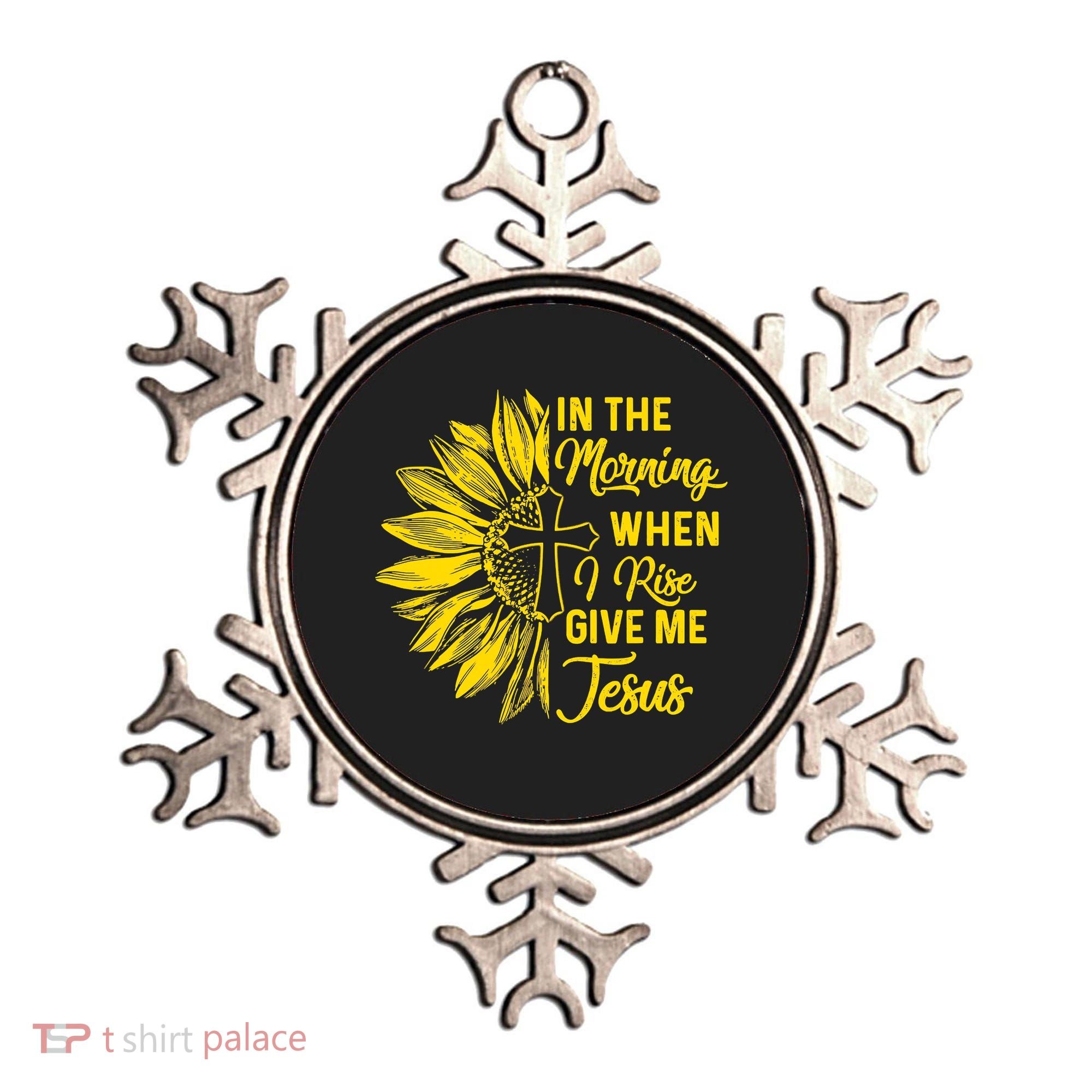 In The Morning When I Rise Give Me Jesus Ornament
