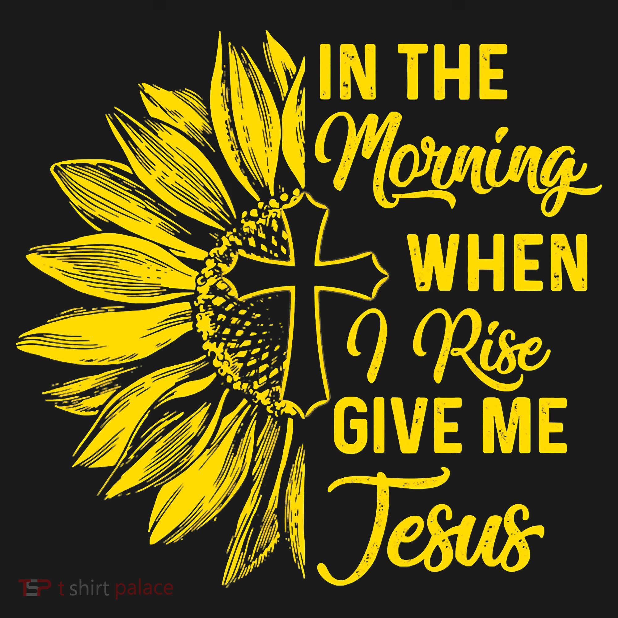 In The Morning When I Rise Give Me Jesus Ornament