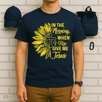 In The Morning When I Rise Give Me Jesus T-Shirt thumb 6