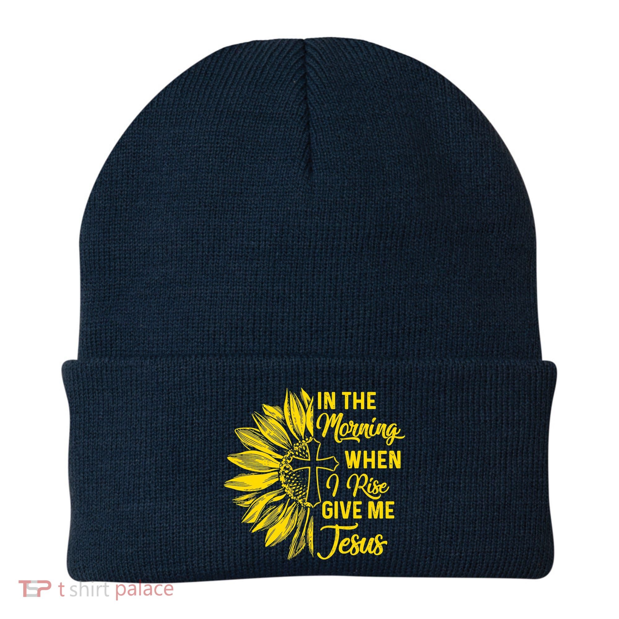 In The Morning When I Rise Give Me Jesus Beanie