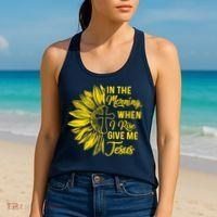 In The Morning When I Rise Give Me Jesus Women's Tank Top thumb 2