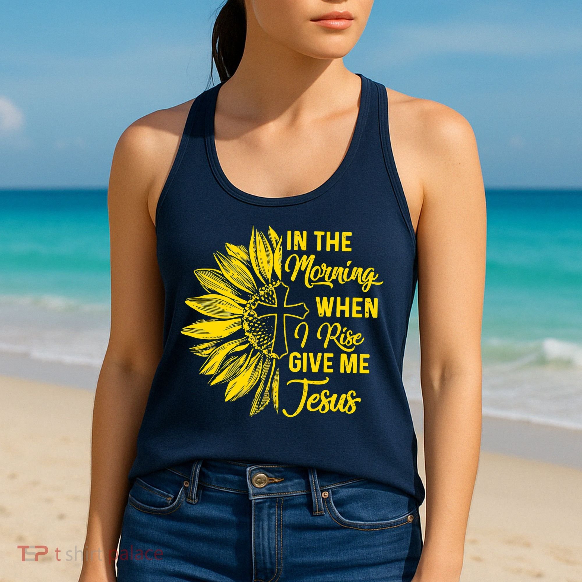 In The Morning When I Rise Give Me Jesus Women's Tank Top