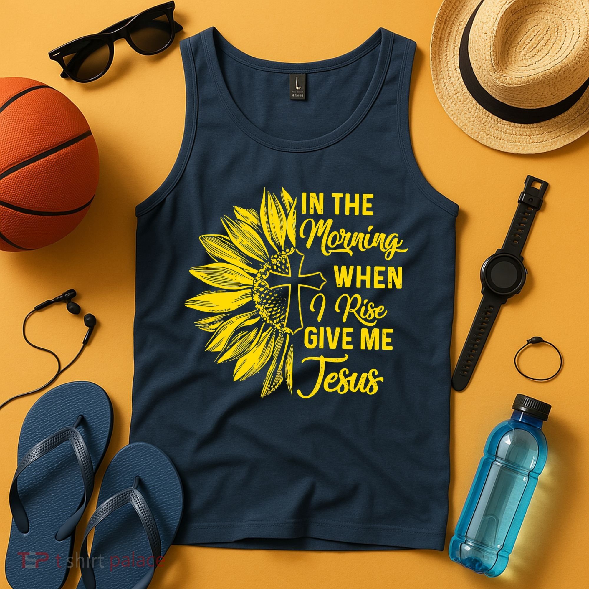 In The Morning When I Rise Give Me Jesus Tank Top